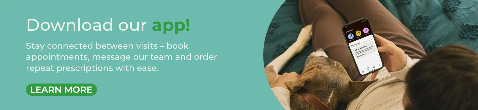 Vets in Chesterfield and Staveley in Derbyshire